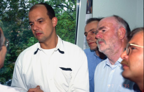 Oraldesigner Thilo Vock mit namhaften Kollegen bei einem Patientenkurs bei uns im Haus.