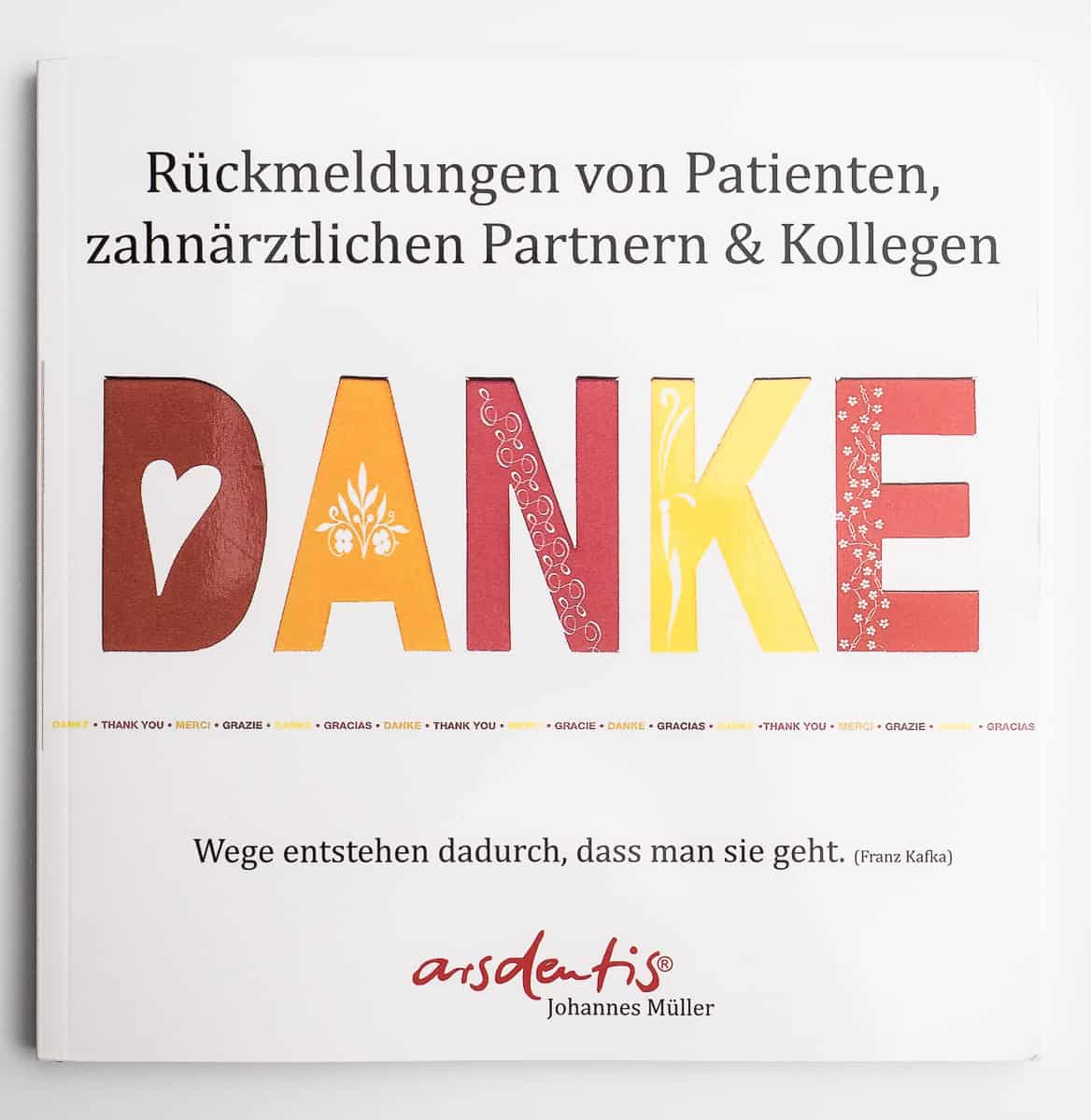 Danke - Gästebuch arsdentis